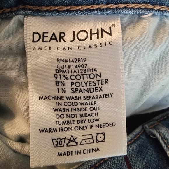 Dear John jeans, size 25 - Picture 5 of 5